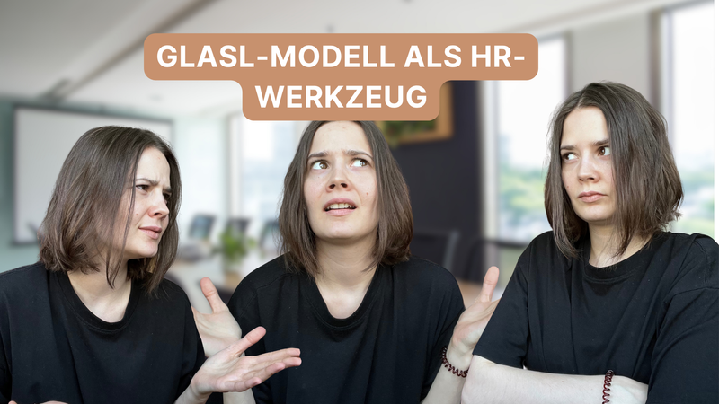 Drei Varianten von Katharina Rupp diskutieren miteinander