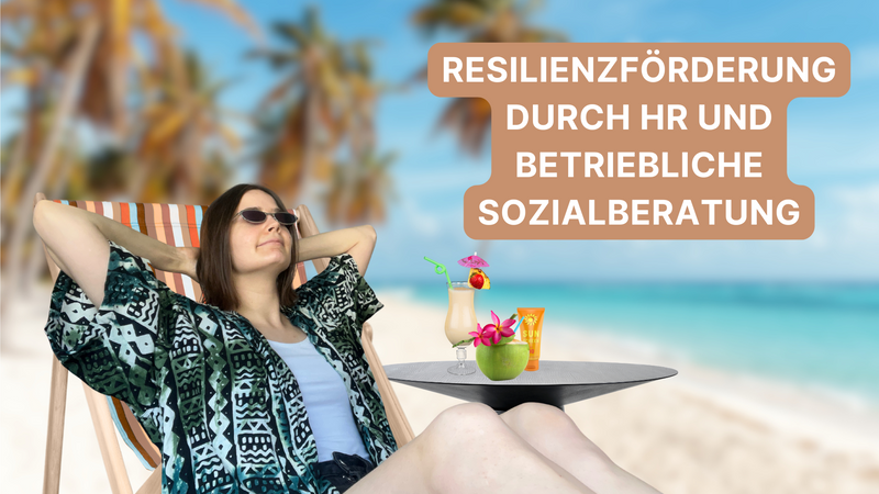 Katharina Rupp entspannt am Strand
